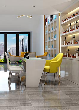 昆明美容會(huì)所裝修設(shè)計(jì)案